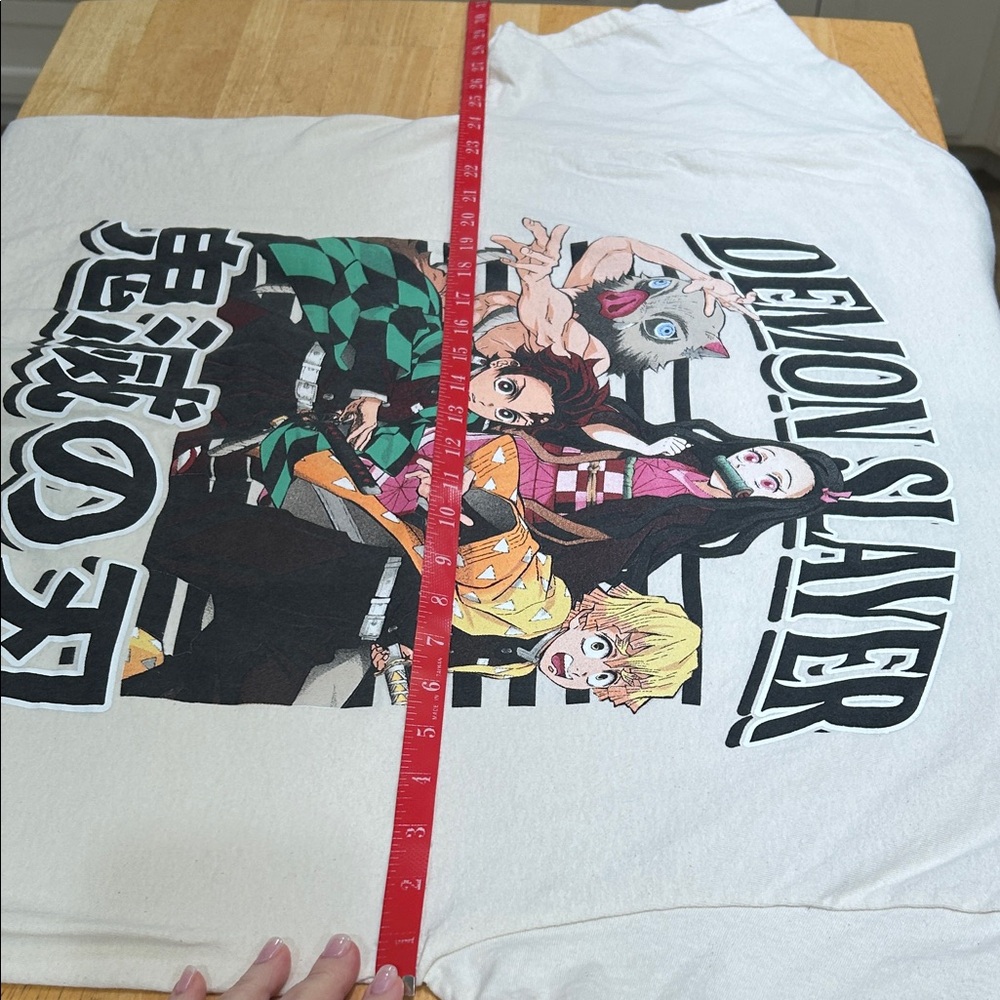 Demon Slayer Graphic Tee - White Unisex 2XL - Picture 7 of 11